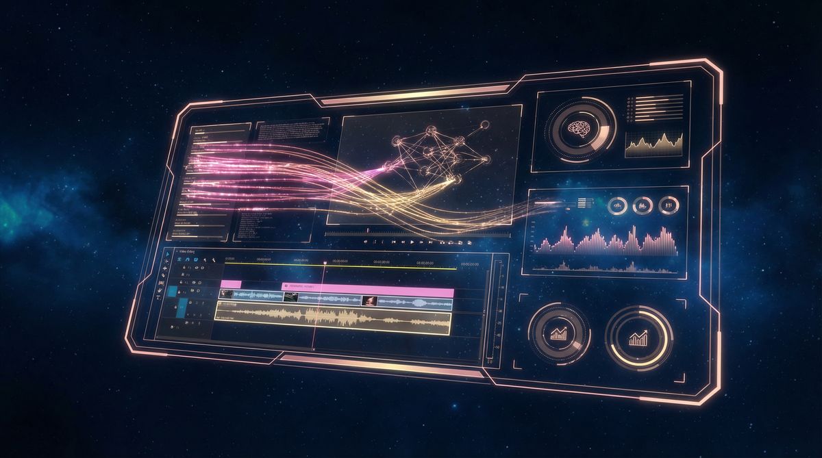 探花 AI视频创作技术